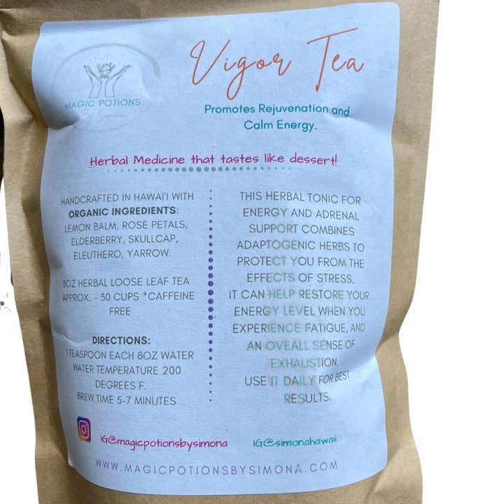 Vigor Tea for wholesale by Magic Potions by Simona
