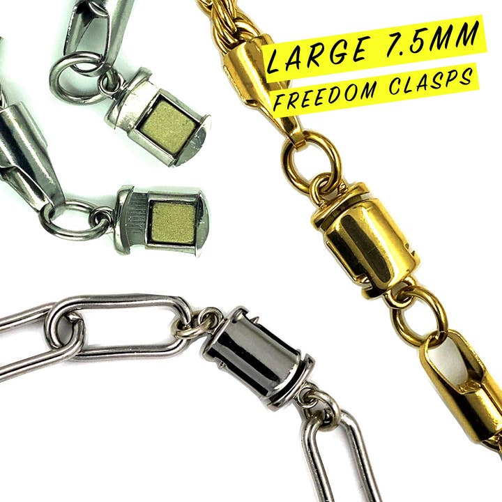 Freedom Clasp - Wholesale Clasp - Freedom Clasps (Large 7.5MM)3