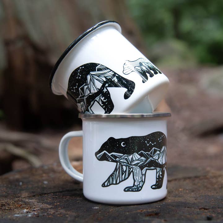 Mama Bear, tasse de camping pour la vente par Mountain Mornings