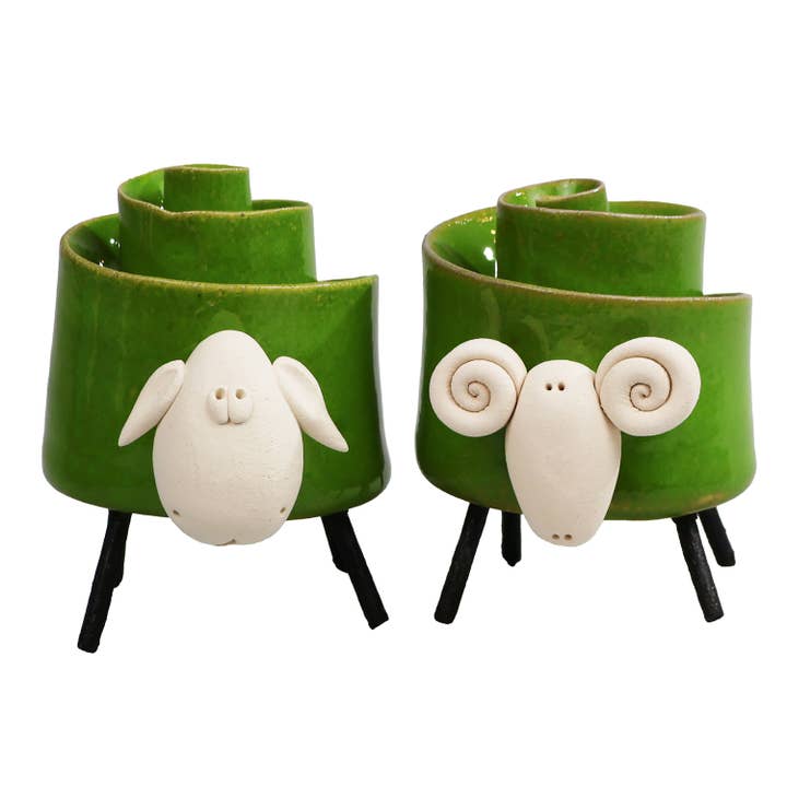 Sheep & Ram Mr & Mrs with a Twist | Various Colours for wholesale by Enigma Supplies