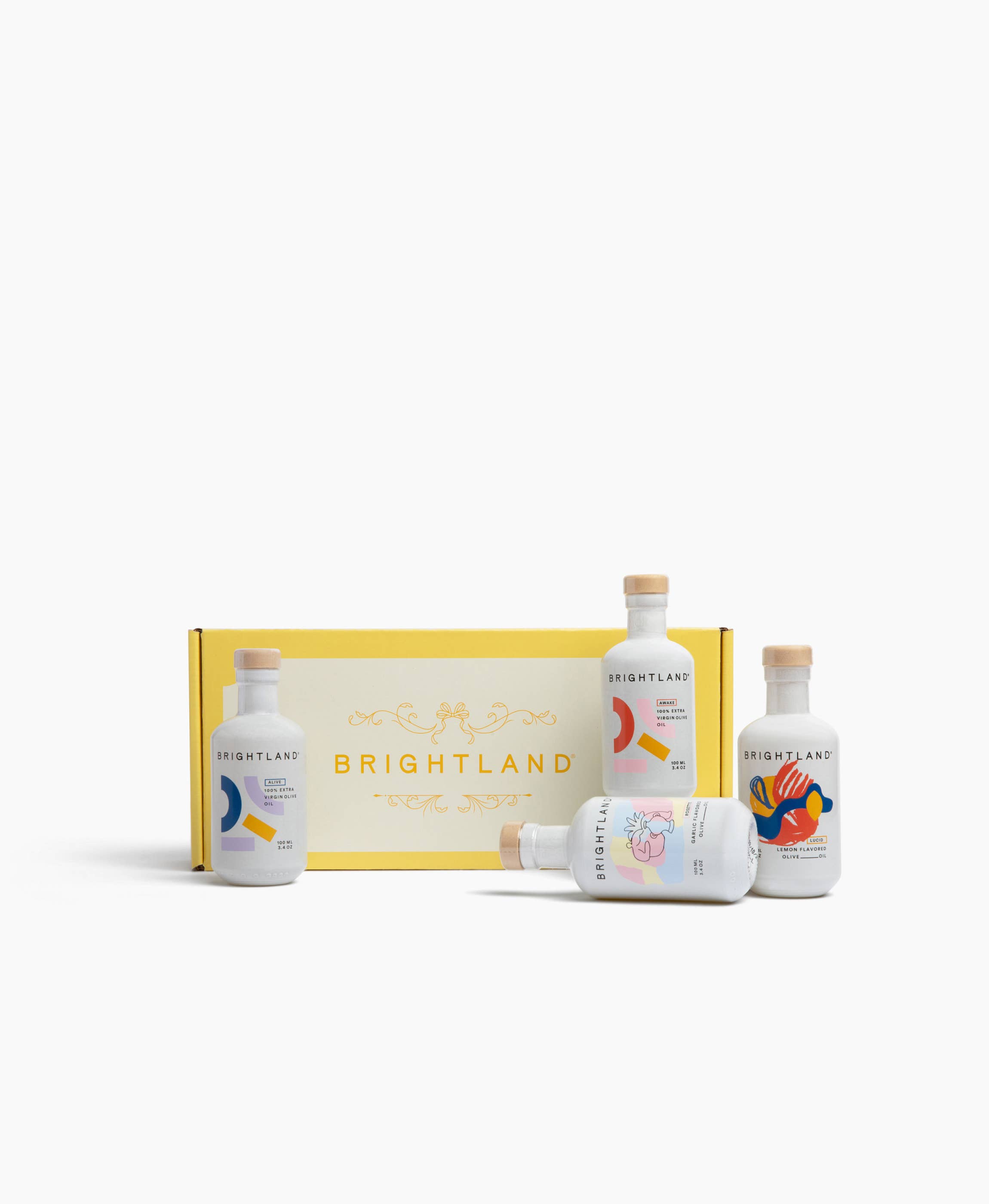 Brightland - Wholesale Olive Oil - The Classic Minis Gift Set | Ready-to-Gift Olive Oils