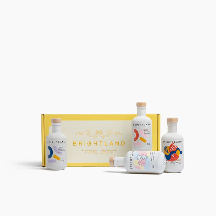 Brightland - Wholesale Olive Oil - The Classic Minis Gift Set | Ready-to-Gift Olive Oils0