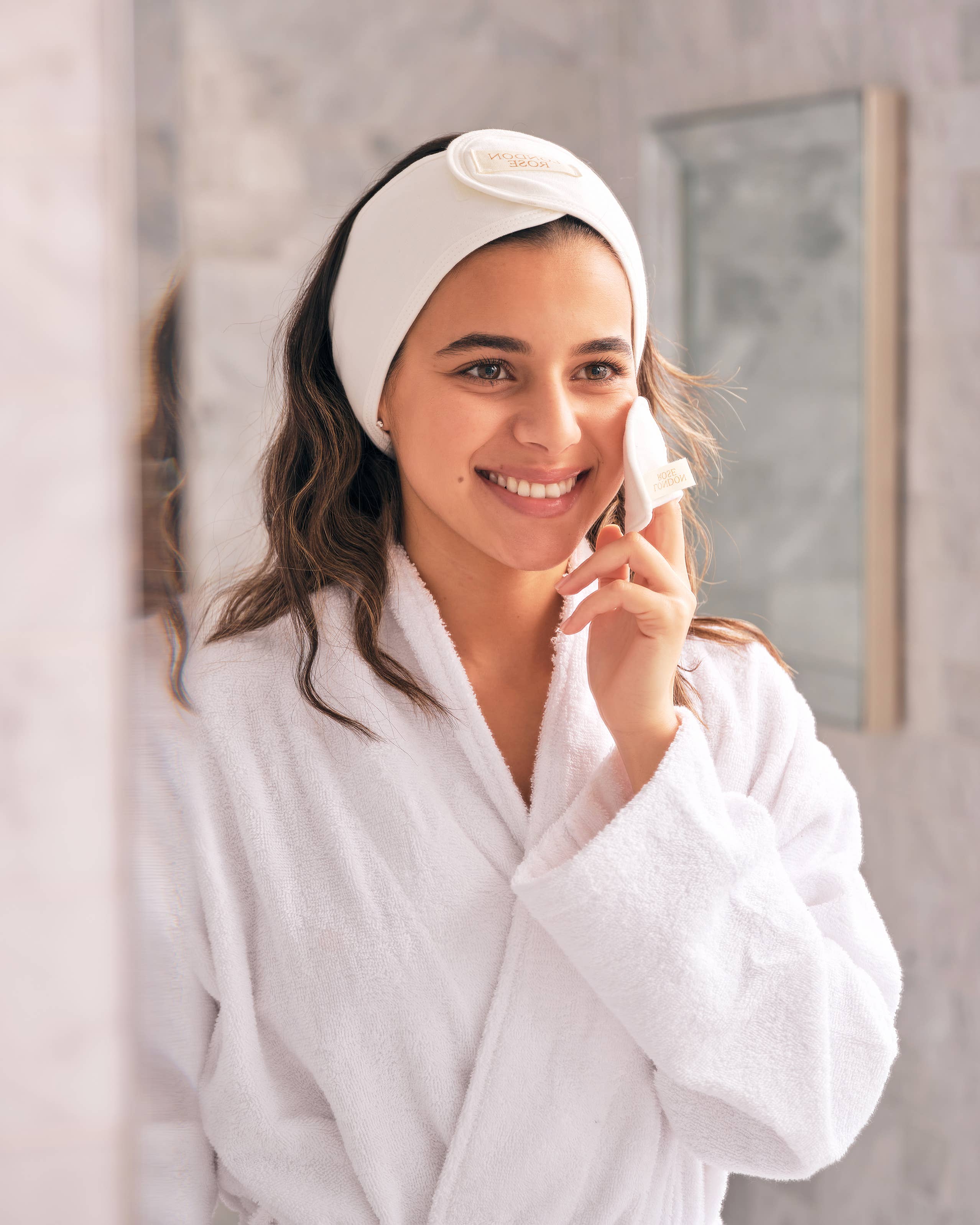 LONDON ROSE - Wholesale Spa Headband - LUXE BAMBOO HEADBAND3