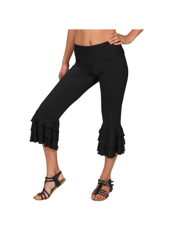 Paramita Designs - Wholesale Pants - Women's - Darlene Ruffle Pants