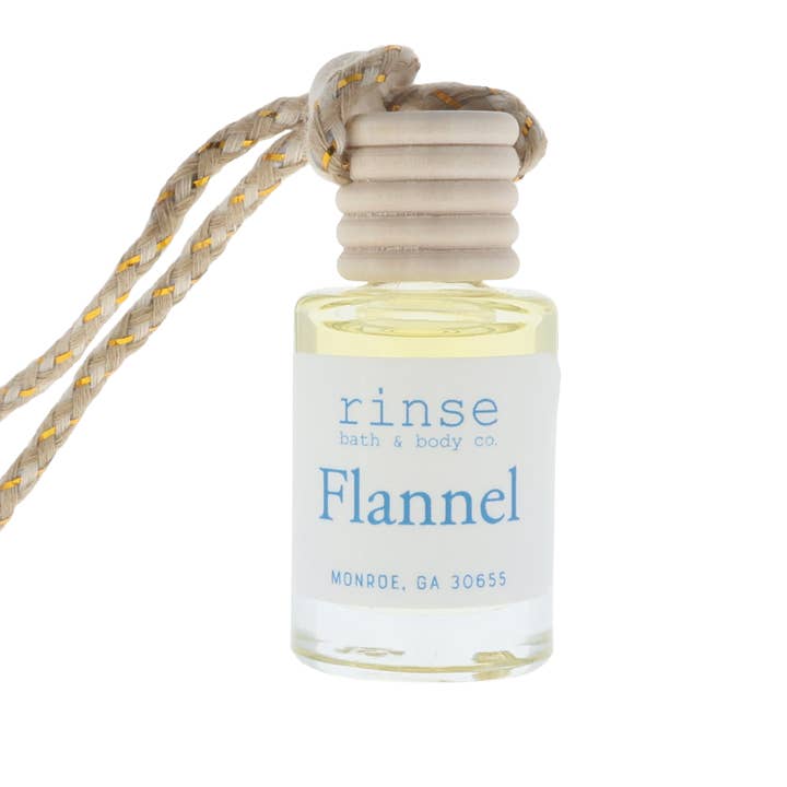 Car Diffuser- Flannel for wholesale by Rinse Bath Body Inc