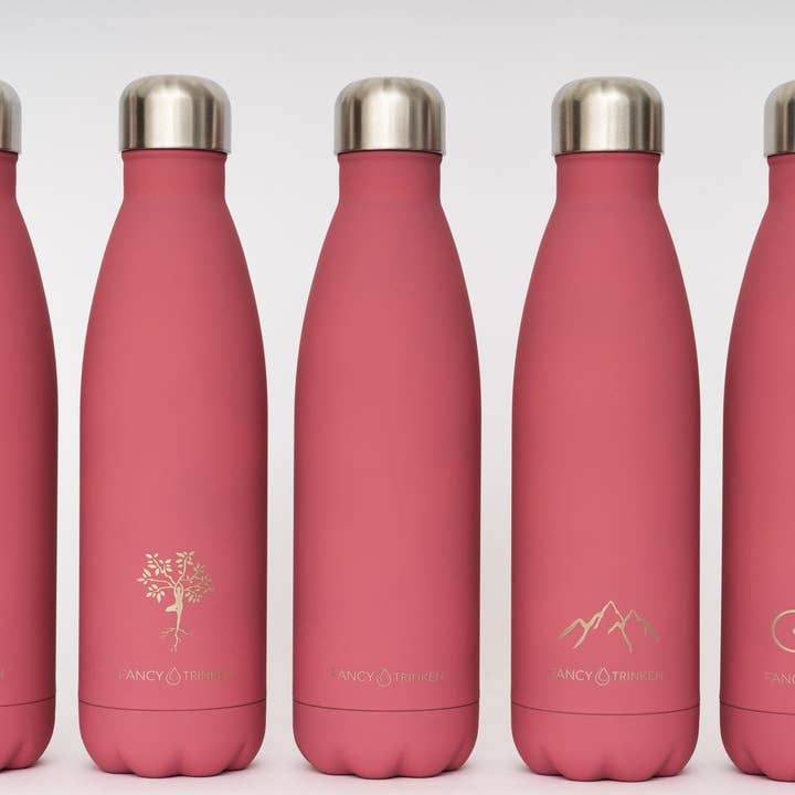 Fancy Trinken - Venta al por mayor Botellas de agua - Botella para beber de acero inoxidable, aislada - PASSION