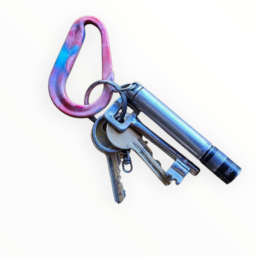 NoMorePlastic - Vente Porte-clés – unisexe - Mousqueton unique en plastique de plage recyclé1