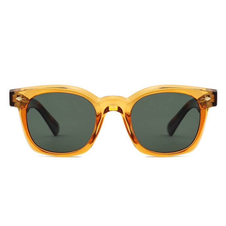 Cramilo Eyewear - Wholesale Sunglasses - Women's - Retro Square Polarized Curved Modern Fashion Sunglasses