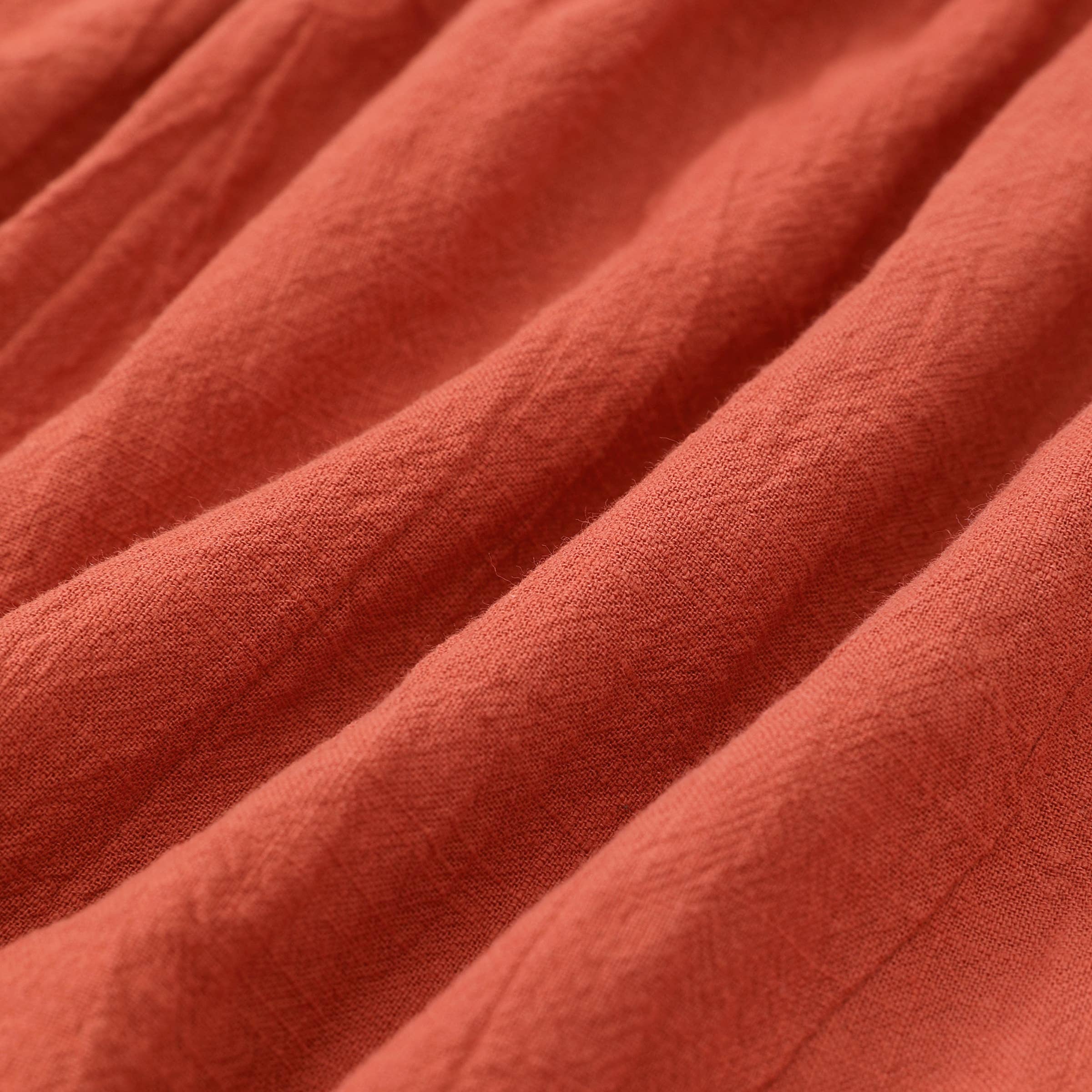 Orange Family Matching Plaid Shirt or Shirred Bodice Tiered Dress for wholesale on Faire19