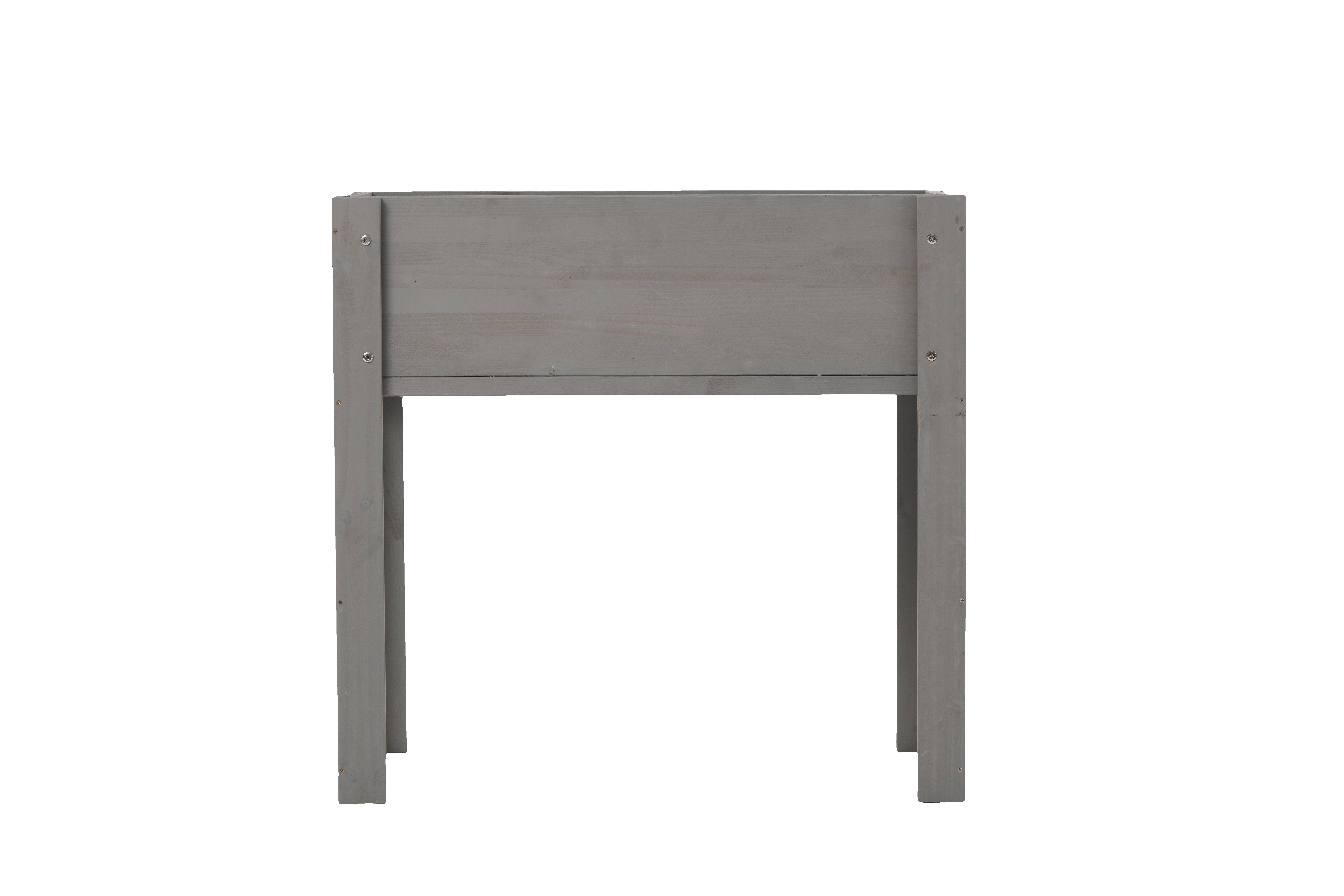 39F Inc. - Wholesale Planter Box - 31" Raised Garden Bed with Legs, Brown/Grey13