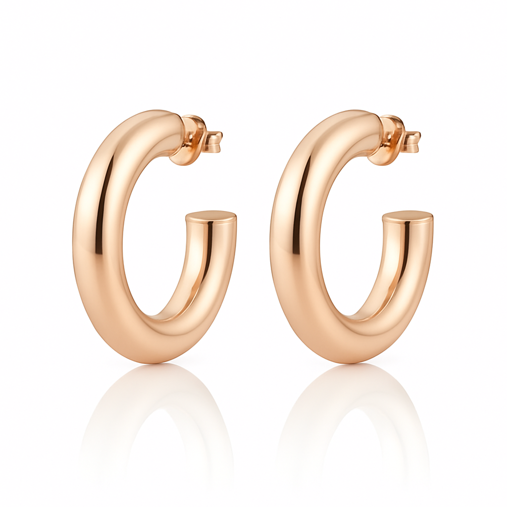 SF BRAND INC - Wholesale Hoop Earrings - Small Chantal Hoops18