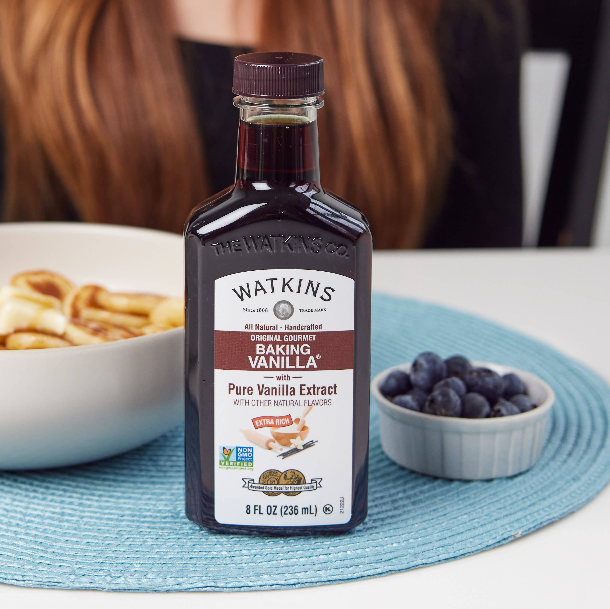 The Watkins Co. - Vente Extrait de vanille/fruit - Extrait de vanille à pâtisserie entièrement naturel Original Gourmet 8 fl oz3