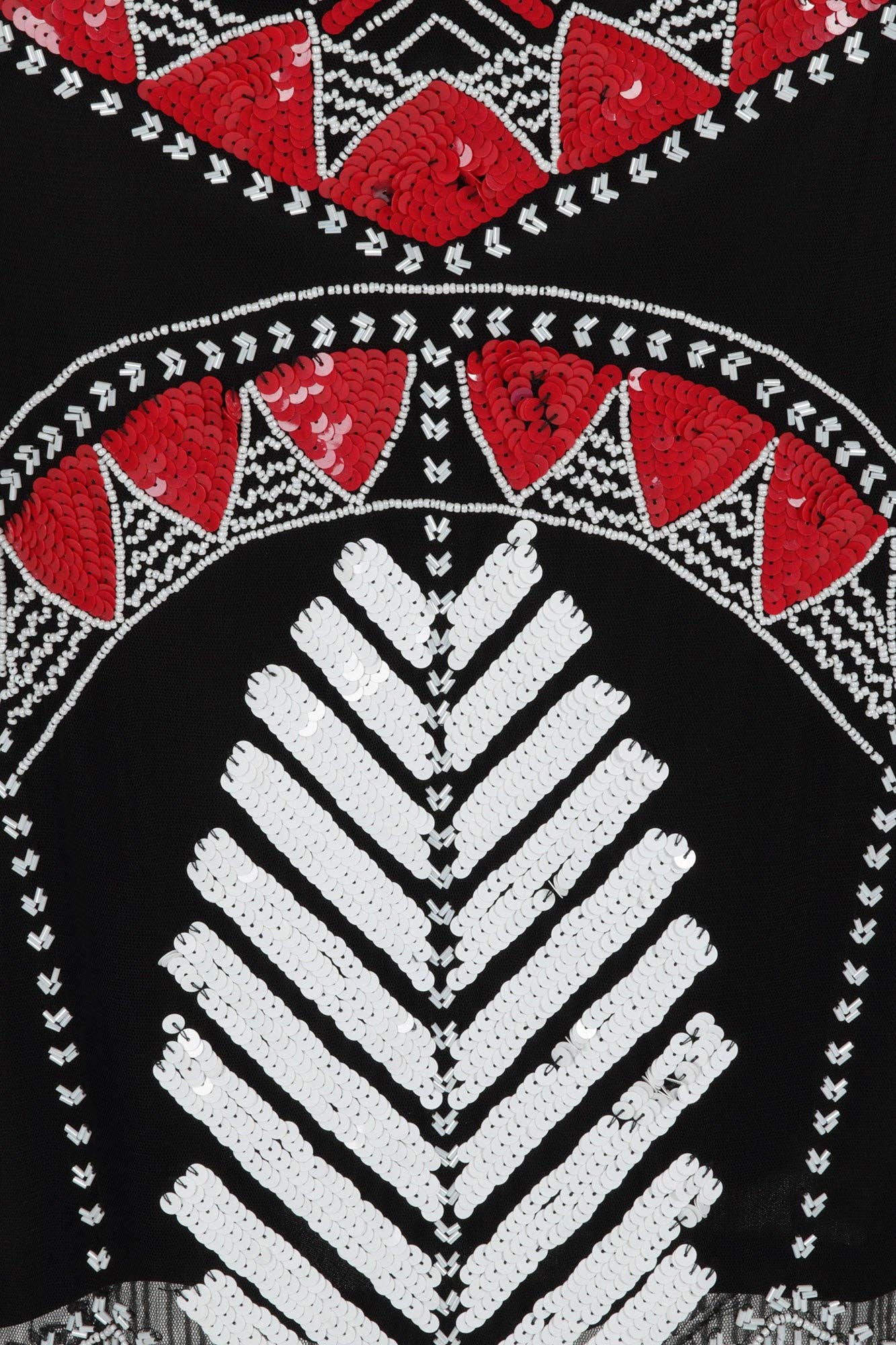 Black STARLET Embellished Fringe Midi Skirt Co-Ord [Final Sale] for wholesale on Faire2