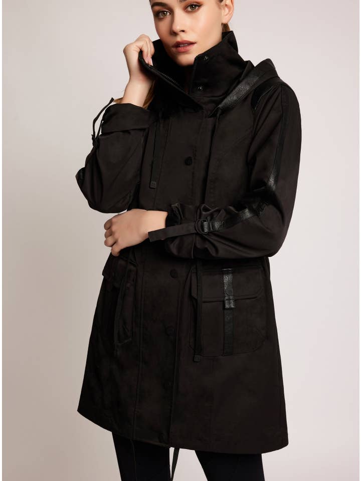 Blanc Noir - Wholesale Jacket – Women's - Classic Solid Anorak (JLS)