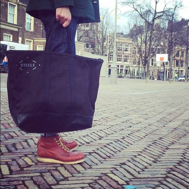 Steele Canvas Basket Corp. - Wholesale Tote Bag - Unisex - Black Canvas Tote Bag - Medium8