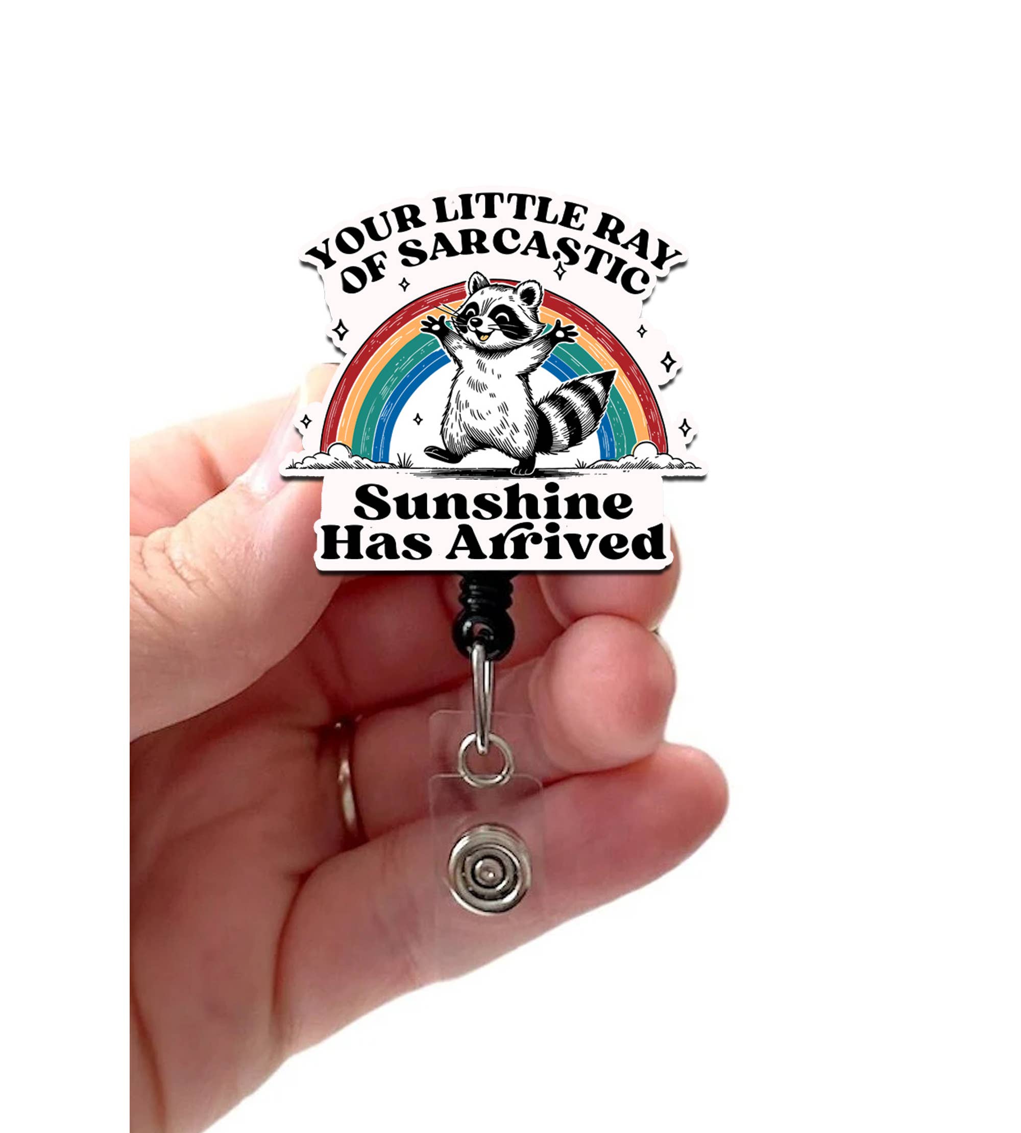 Good Girl Gone Badge - Wholesale Badge-accessoire - Dames - Je Kleine Straaltje Sarcastische Acryl Intrekbare Badgehouder