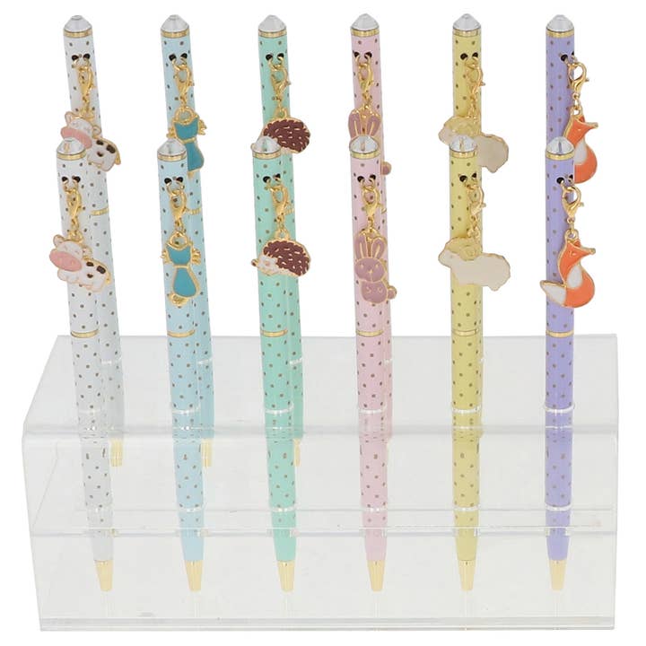 Joe Davies - Wholesale Pen - Chic Pastel Charm Pen Animals
