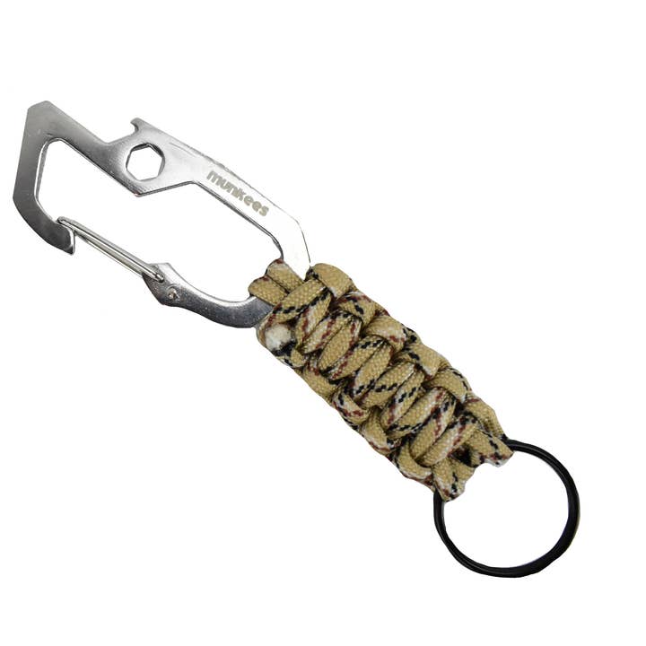 AceCamp - Wholesale Keychain - Unisex - Multi-functional Paracord Carabiner Keychain