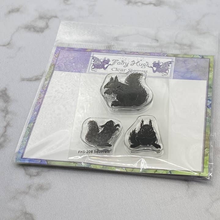 Tampons Fairy Hugs - Écureuils pour la vente par Fairy Hugs