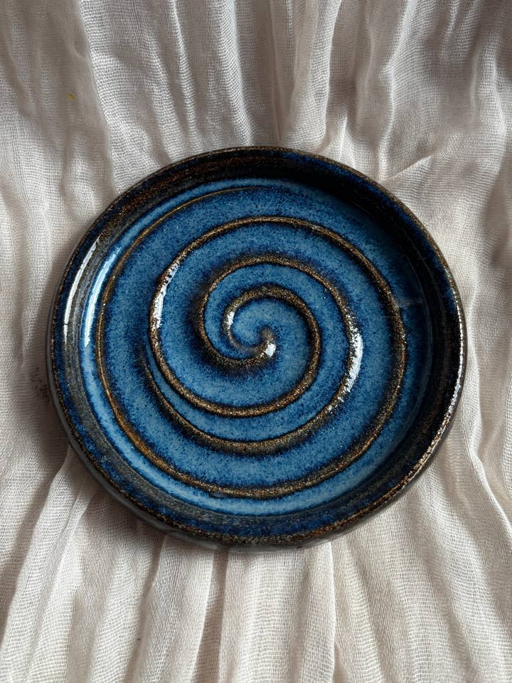 Sea Fever Soap Dish for wholesale by Charlotte Manser Ceramics