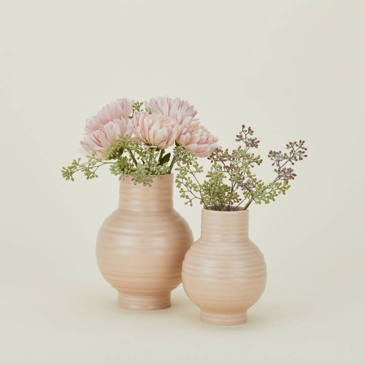Hawkins New York - Wholesale Vase - ESSENTIAL CERAMIC VASE - BLUSH
