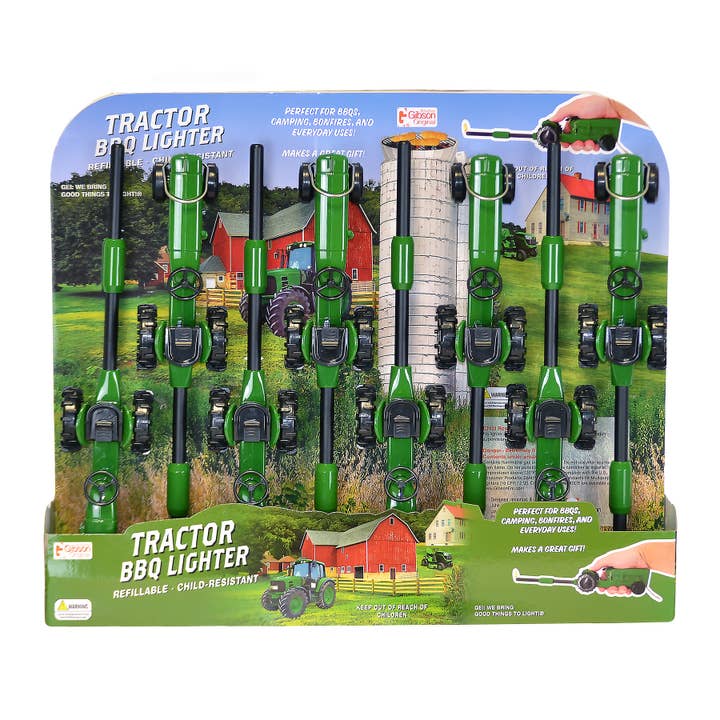 John Gibson Enterprises, Inc. - Wholesale Lighter - Green Tractor BBQ Lighter1