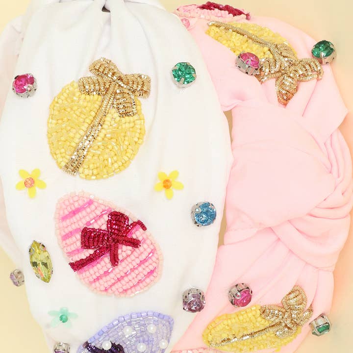 Easter Egg Theme Top Knotted Headband and other Purchase Wholesale easter headbands. Free Returns & Net 60 Terms on Faire trending on Faire.