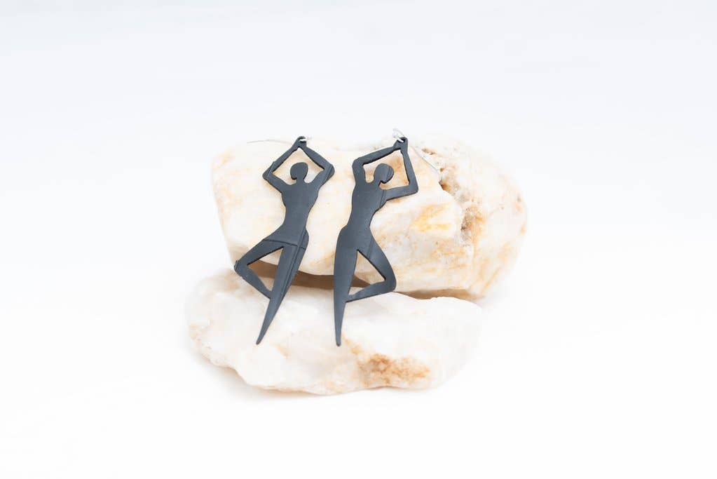 ABD Culture - Vente Boucles d'oreilles pendantes - Boucle d'oreille en caoutchouc1