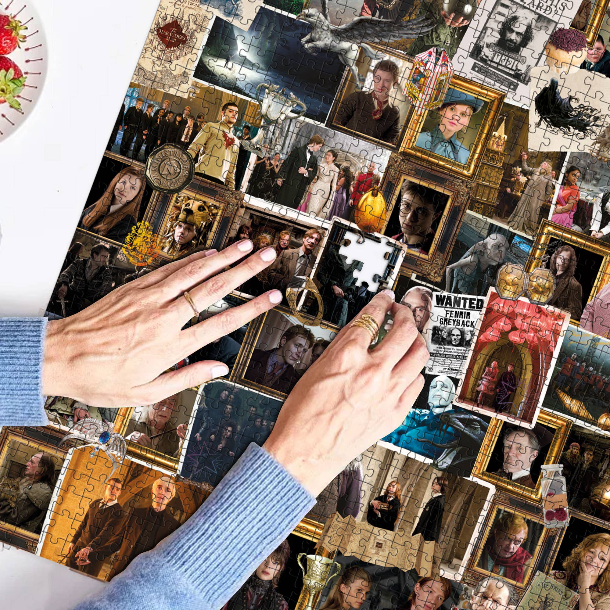 DoDo Brand – wholesale Pussel - Barn – Klassiskt Licensierat Pussel Medelnivå Harry Potter 1000 Bitar2