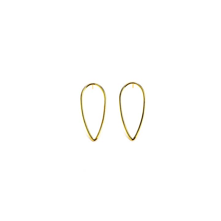 HYPATIA - Wholesale Hoop Earrings - Analema Marte Earrings (Gold)1