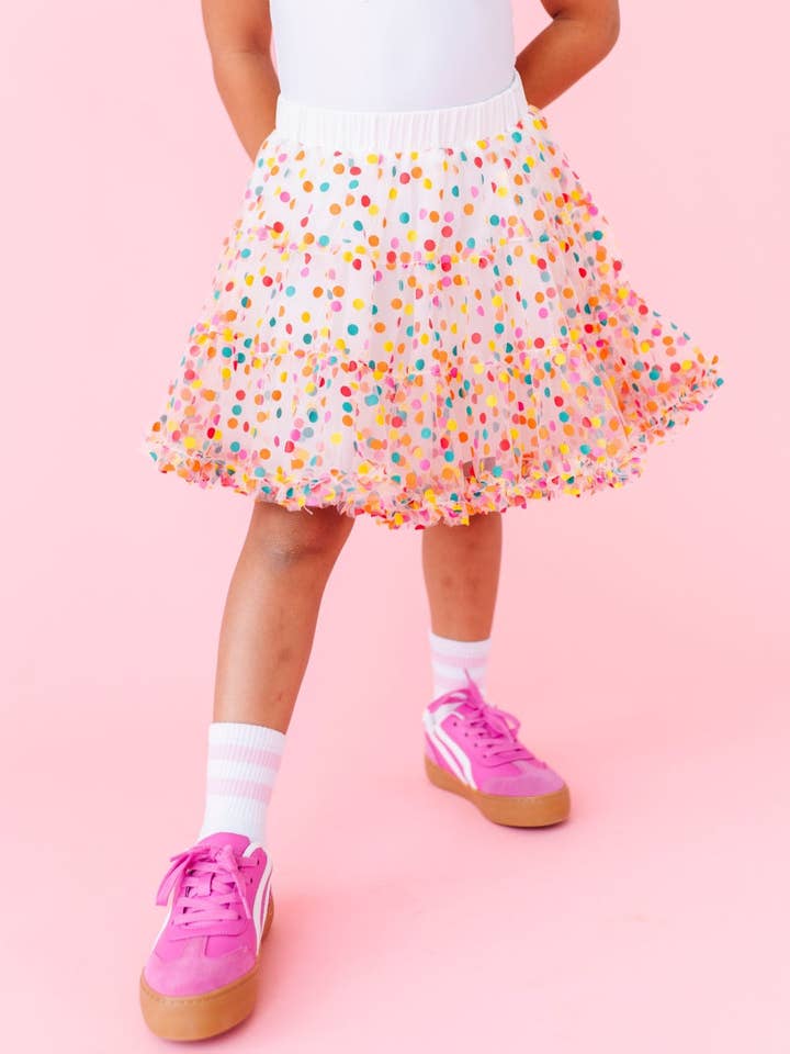 Fancy Shmancy Baby - Wholesale Tutu – Child - Confetti tutu skirt1
