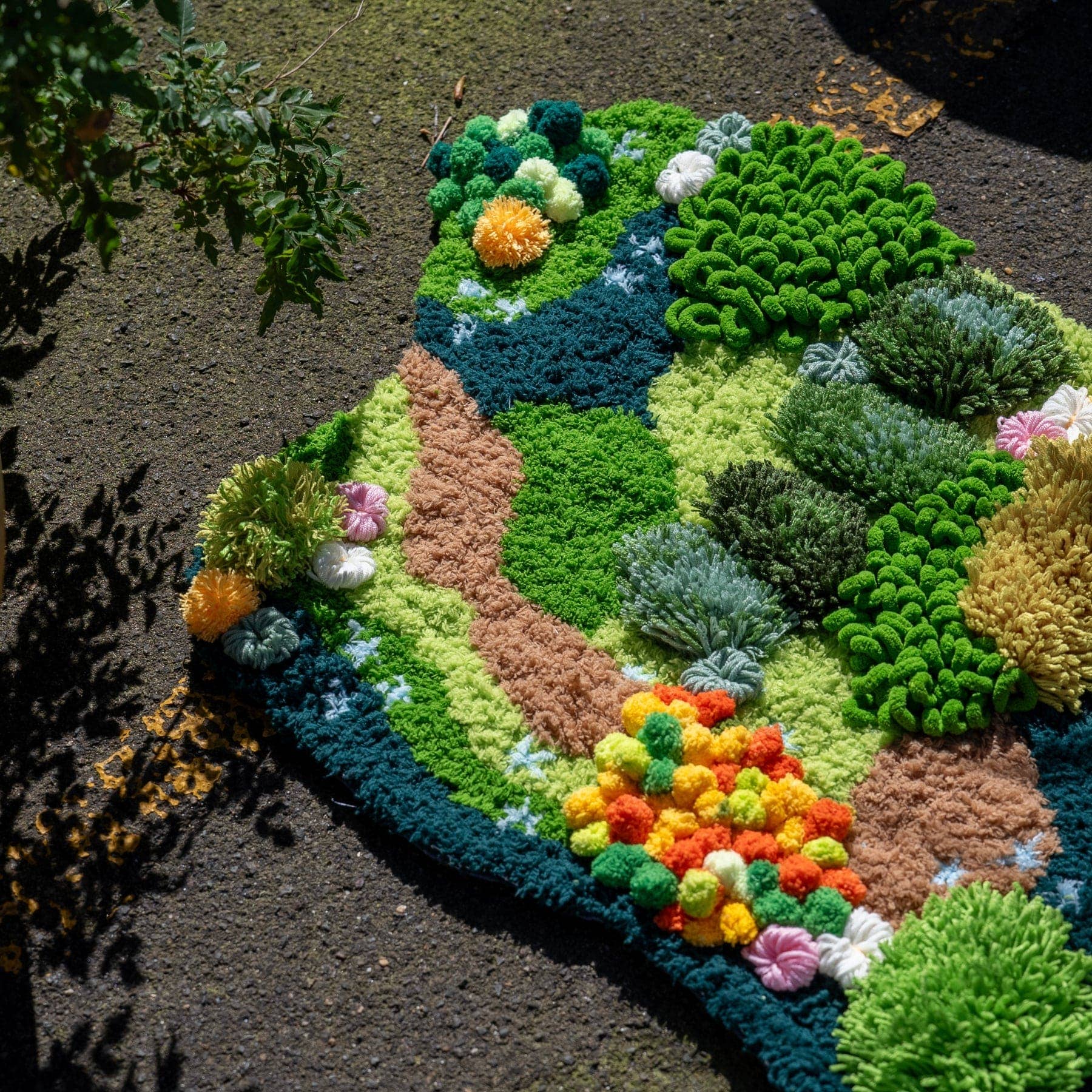 Craft Club - Wholesale DIY Craft Kit - FOREST FLOOR - Moss Rug Making Kit8