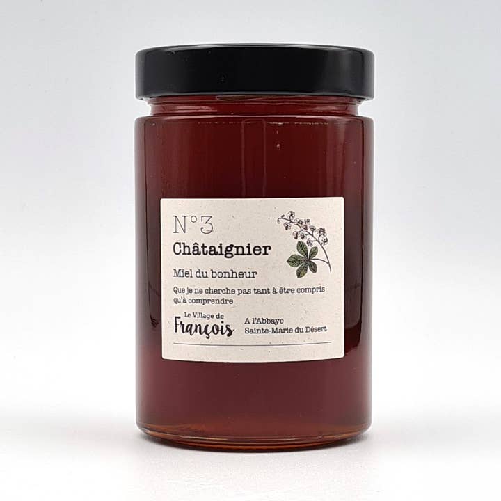 Miele di castagno origine Francia per la vendita all'ingrosso da parte di Le Village de François