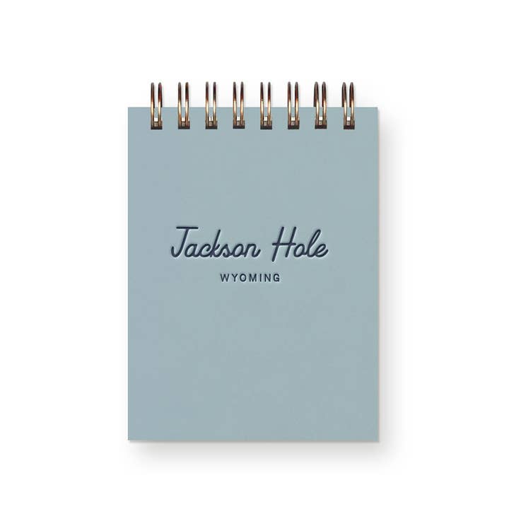 Ruff House Print Shop - Wholesale Notebook - Custom City Straight Script Mini Jotter Notebook