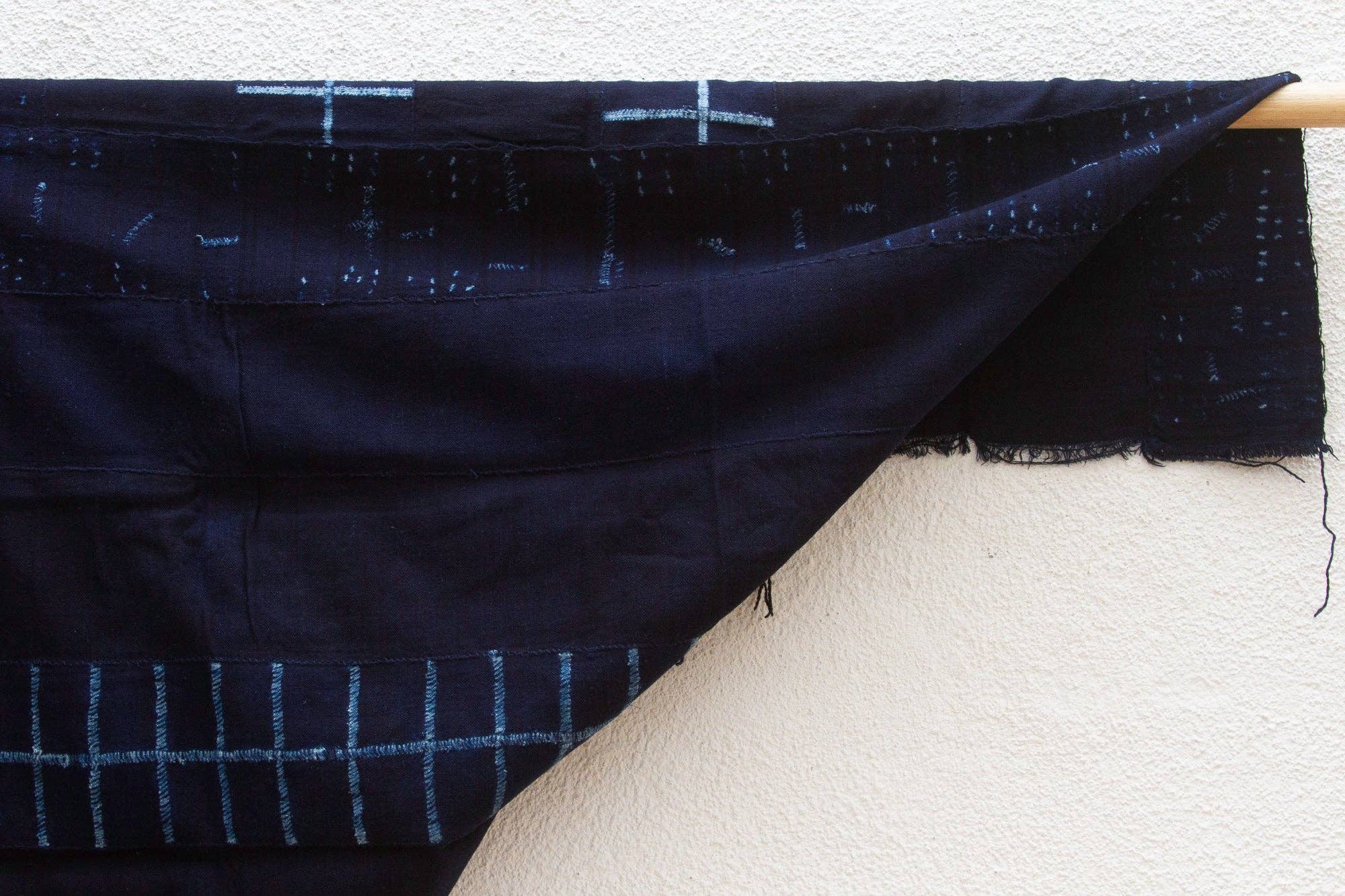 De-cor - Wholesale Throw blanket - Maji Indigo Mud Cloth4