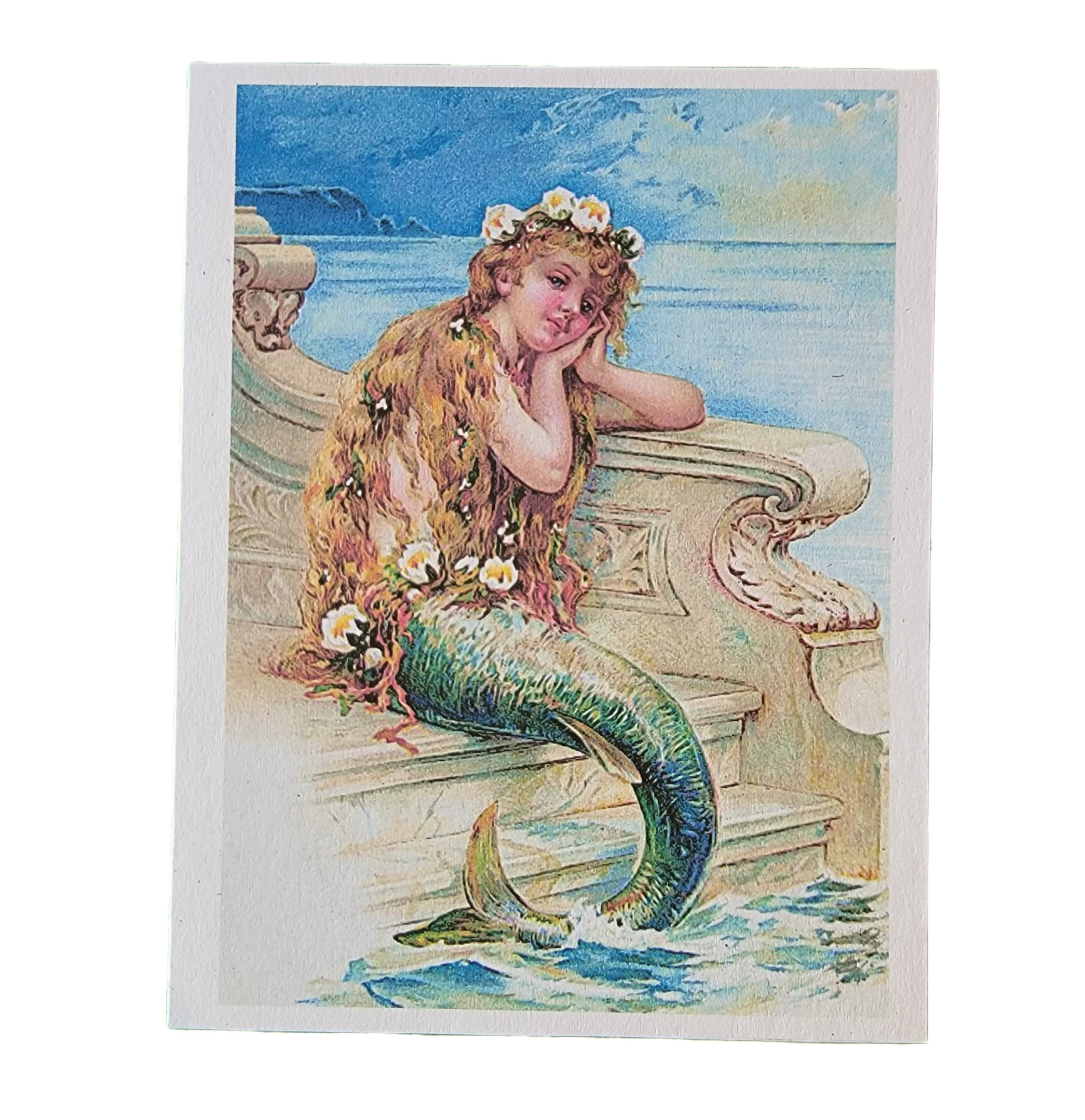 Superior Dry Goods - Wholesale Stationery/Notecard Set - &quot;Mermaids&quot; Recycled Note Cards | Boxed Set | Luxury4