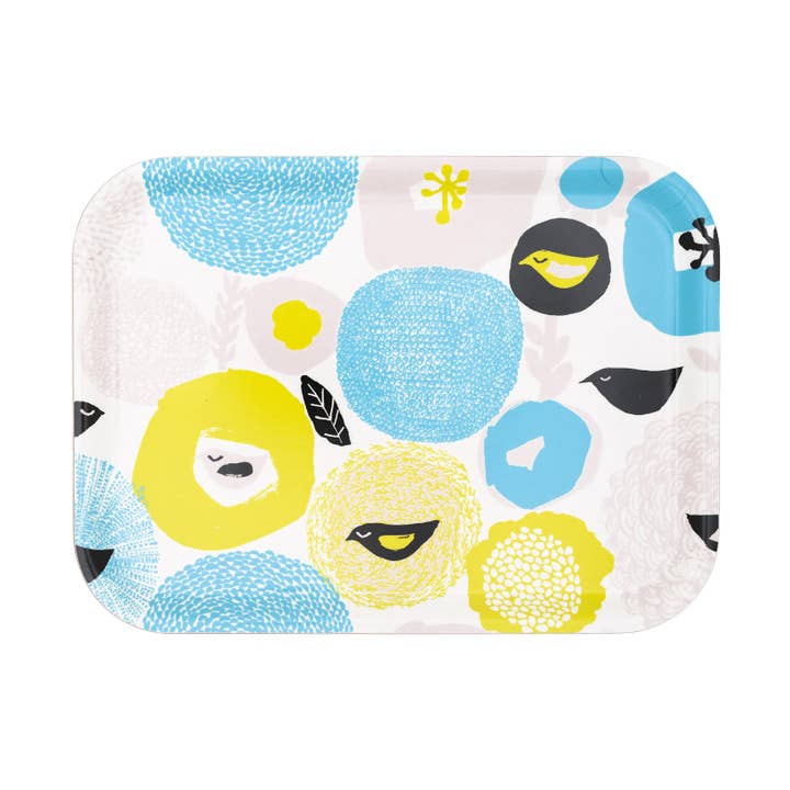 Sunnuntai Pastel Veneer Serving Tray for wholesale by Kauniste