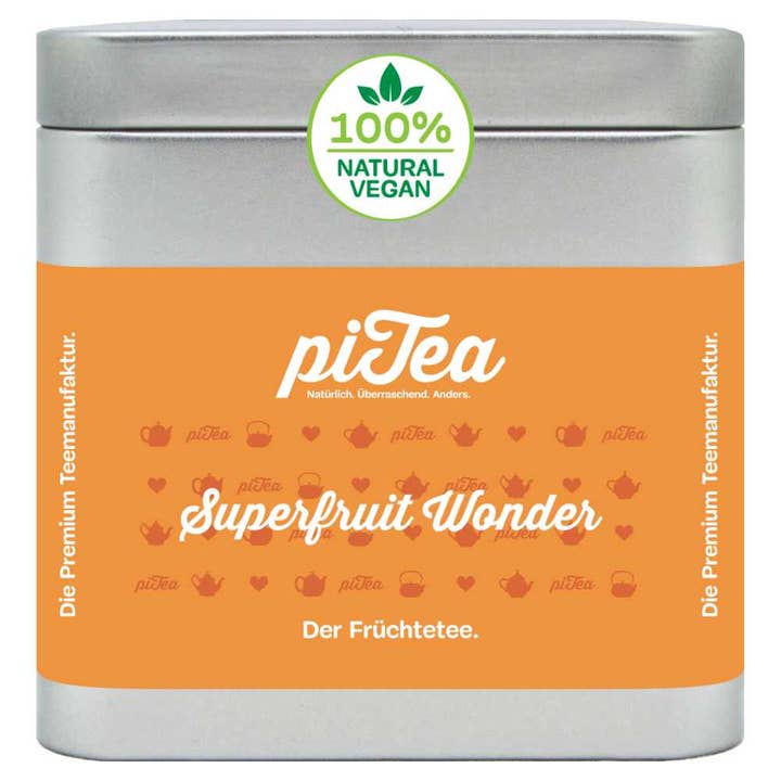 Superfruit Wonder - Thé aux fruits pour la vente par piTea - Die Teestation in der Dose