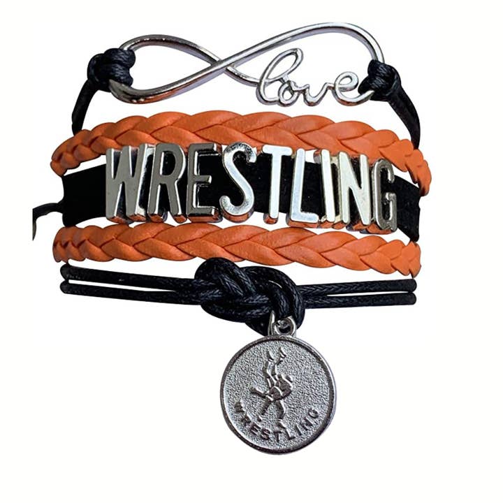 Wrestling-Charme-Armband - Farben auswählen für den Großhandel von Sportybella