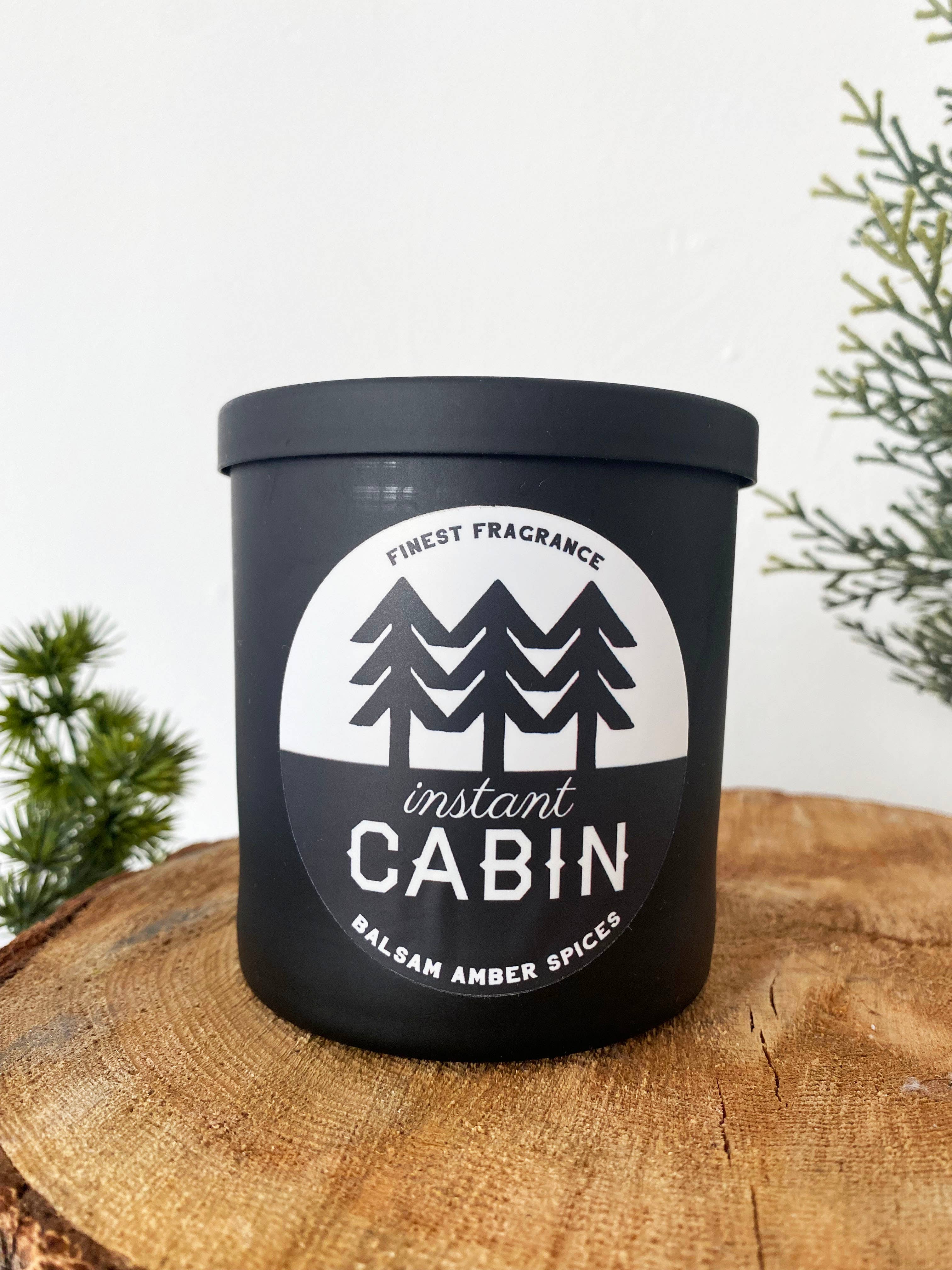 The Coin Laundry - Vente Bougie en bocal - Bougie Instant Cabin en pot - Parfums douillets automne-hiver4