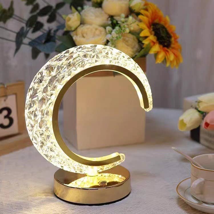 LAX Gadgets - Wholesale Night Light - Elegant LED Crystal & RGB Lamps For Home Decor- Retail Pack22