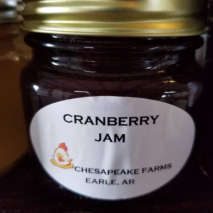 Tranbärssylt – 8 oz Burk – Småskalig Produktion – Julklapp för wholesale av Chesapeake Farms LLC