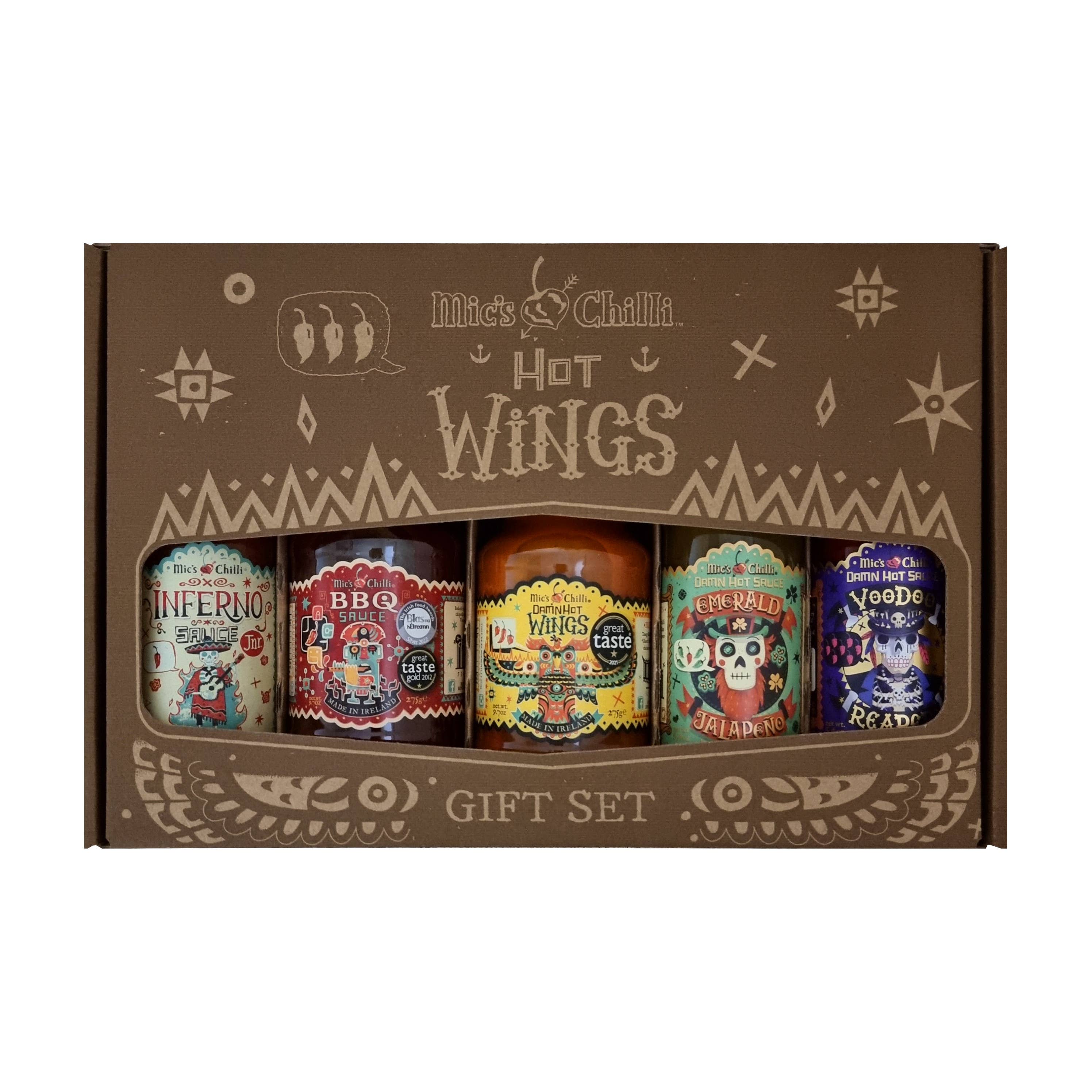 Mic's Chilli - Wholesale Hot Sauce - Hot Wings Gift Set1
