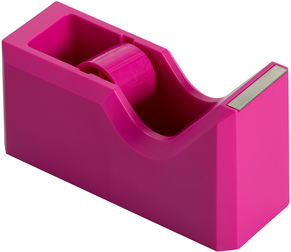 JAM PAPER - Wholesale Tape Dispenser - JAM Colorful Desk Tape Dispensers, Pink, 1/Pack1