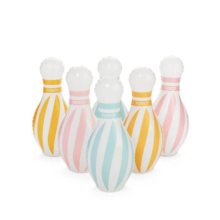 FUNBOY - Wholesale Inflatables - Pastel & Rainbow Backyard Bowling Set5