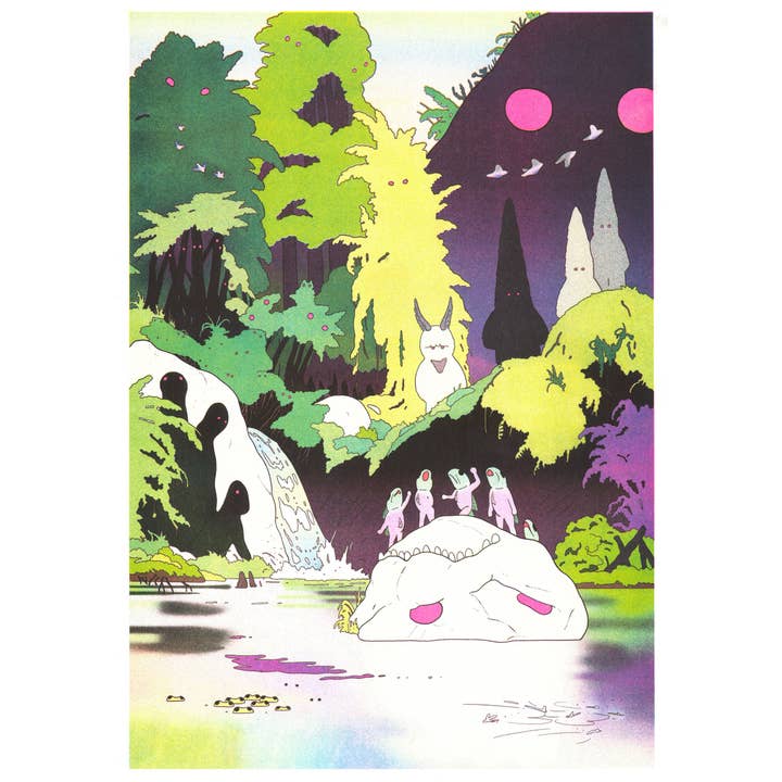 KIBLIND Atelier - Wholesale Poster - A3 poster — Jérémie Moreau — If the Spirits...
