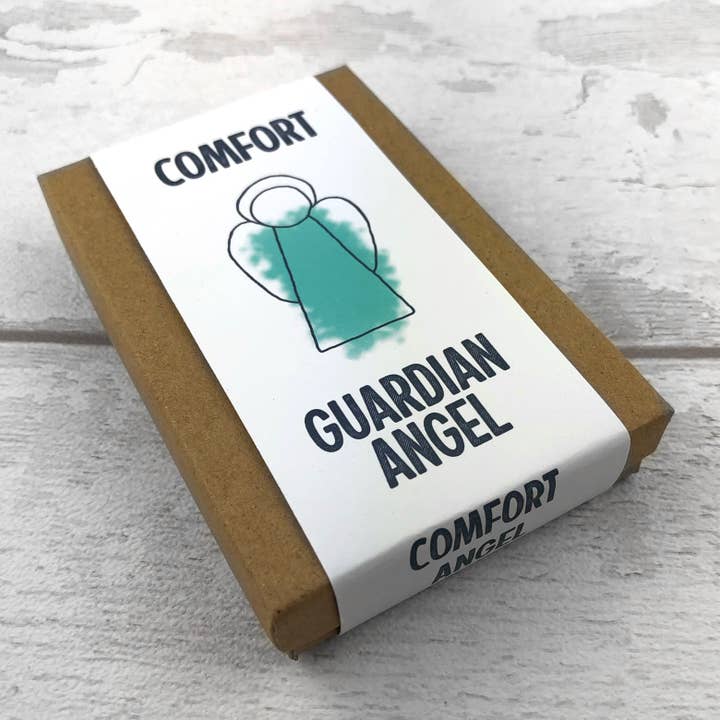 GlassHouse Design – Großhandel Sonnenfänger – Comfort Angel — Geschenk für Trauerfall in Buntglas4