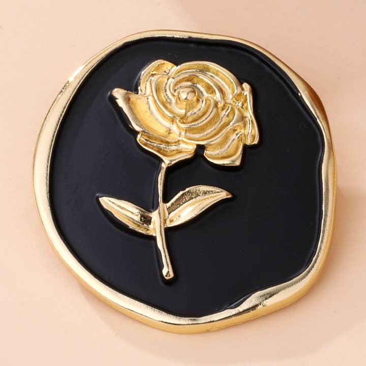 Gold Brooch - Agnès for wholesale on Faire0