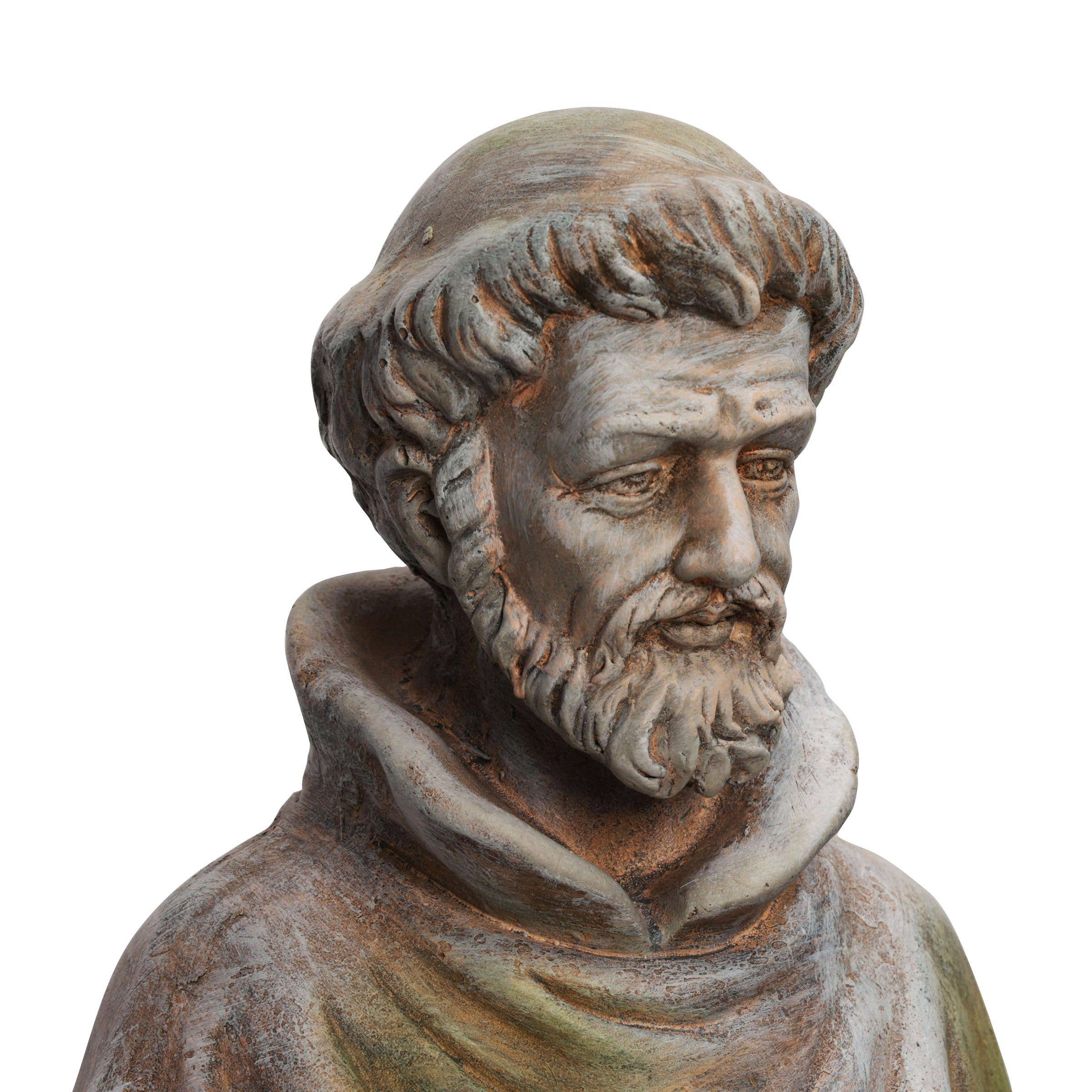 Alpine Corporation - Wholesale Outdoor Ornament/Decor - Alpine Corporation Old World St. Francis Statue4