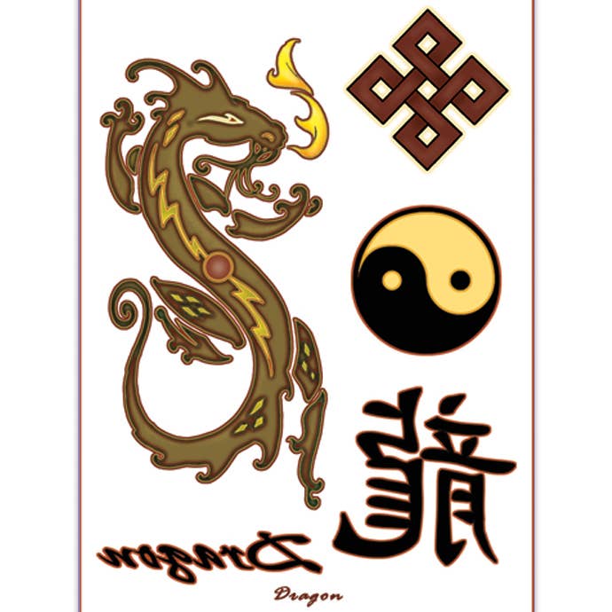 Tatouage Body Art Dragon pour la vente par Mandala Arts